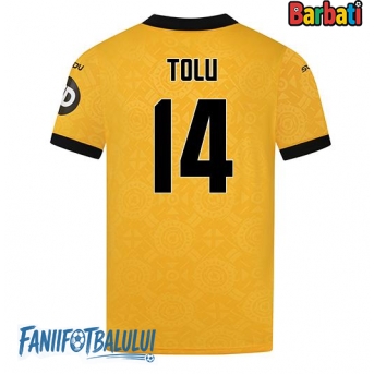 Wolves Tolu Arokodare #14 Tricou Fotbal Replică 2025-26 Barbati Acasa
